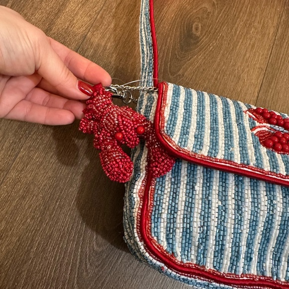 Viral T.J.MAXX beaded Lobster purse NWT - Picture 3 of 5